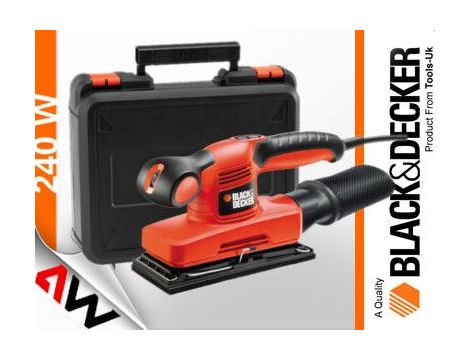 BLACK+DECKER SZLIFIERKA OSCYLACYJNA 240W KA320EKA