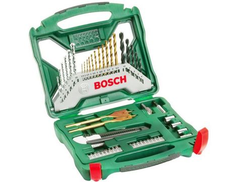 BOSCH ZESTAW X-LINE WIERTEŁ + KOŃCÓWKI - KOMPLET 50 części 2607019327