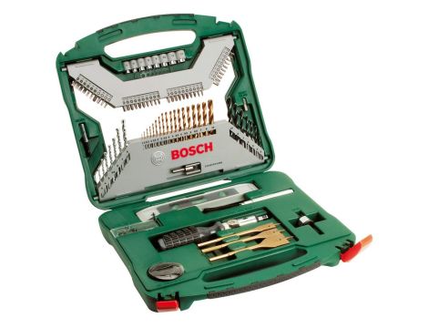 BOSCH ZESTAW X-LINE WIERTEŁ + KOŃCÓWKI - KOMPLET 100 części 2607019330