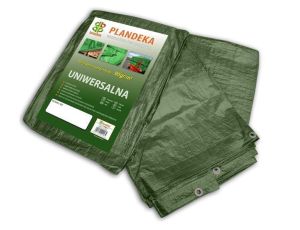 PLANDEKA WZMOCNIONA ZIELONA 90g 10 x 12m BRADAS - image 2