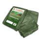 PLANDEKA WZMOCNIONA ZIELONA 90g 10 x 12m BRADAS - 3