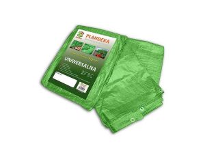 PLANDEKA WZMOCNIONA ZIELONA 90g 15 x 20m BRADAS