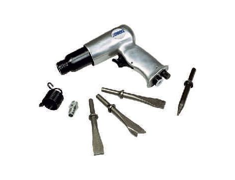 ABAC MŁOTEK PNEUMATYCZNY+ KOMPLET PRZECINAKÓW