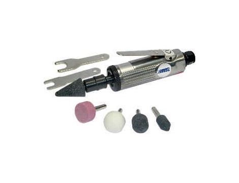 ABAC SZLIFIERKA PROSTA PNEUMATYCZNA + KOMPLET KAMIENI