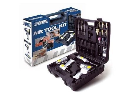 ABAC ZESTAW NARZĘDZI PNEUMATYCZNYCH 34 elem.