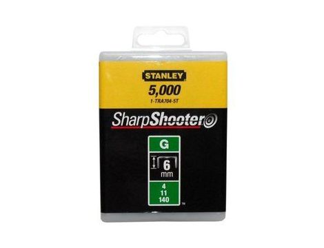 STANLEY ZSZYWKI G  6mm 5000 SZTUK