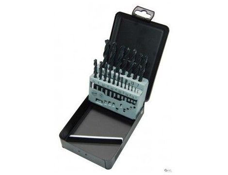 MILWAUKEE WIERTŁA DO METALU 1-10mm HSS-R - KOMPLET 19szt.