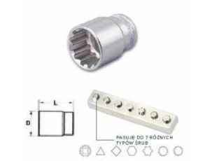 JONNESWAY NASADKA SUPER TECH 1/4