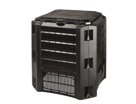 PROSPERPLAST KOMPOSTOWNIK 380L CZARNY 82 x 72 x 72cm - 3