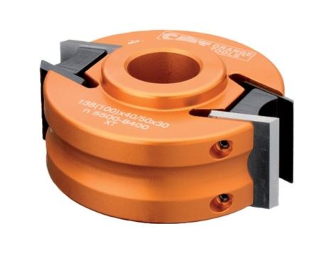 CMT GŁOWICA FREZUJĄCA PROSTA Z OGRANICZNIKAMI D=100 I=40-50 F=30 RPM=5500 - 8400