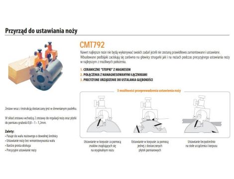 CMT ZESTAW DO USTAWIANIA NOŻY