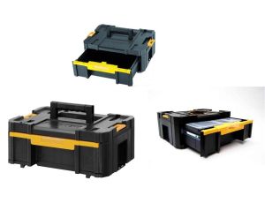 DEWALT SKRZYNIA NARZĘDZIOWA TSTAK III SZUFLADA + 6 ORGANIZERÓW DWST1-70705