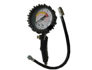 PISTOLET DO POMPOWANIA Z MANOMETREM GEKO