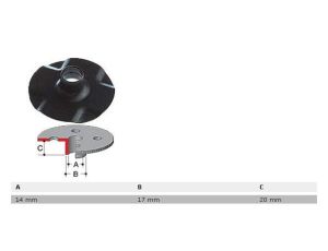 SZABLON 17mm RP1801/RP1800/RP2301/RP2300/RP3612/RP0900/3620/RT0700