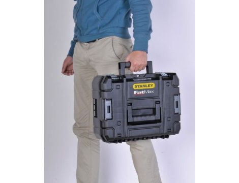 STANLEY SKRZYNIA TSTAK II Z PIANKĄ UCHWYT KRÓTKI