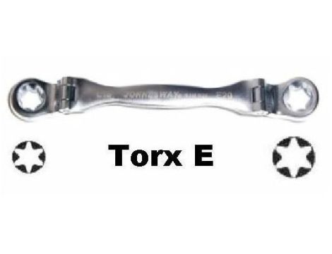 JONNESWAY KLUCZ OCZKOWY PRZEGUBOWY E 7 x E 8 W24E0708