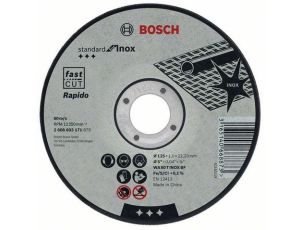 BOSCH TARCZA MET.125mm x 1,0mm x 22mm STANDARD FOR INOX 2608603171