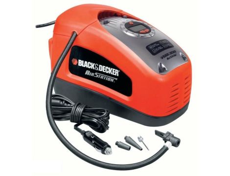BLACK+DECKER KOMPRESOR / SPRĘŻARKA MINI 12V / 230V 11BAR