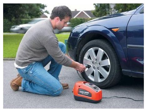 BLACK+DECKER KOMPRESOR / SPRĘŻARKA MINI 12V / 230V 11BAR - 2