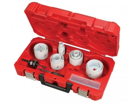 MILWAUKEE ZESTAW OTWORNIC BIMETALOWYCH 17elem. 20 - 67mm