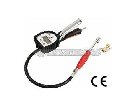 QUATROS PISTOLET DO POMPOWANIA KÓŁ Z MANOMENREM ELEKTRONICZNYM