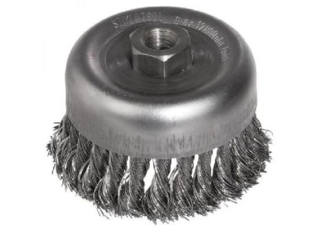 SZCZOTKA DOCZOŁOWA SKRĘCANA Fi 50mm GWINT M14