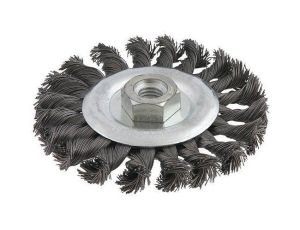 SZCZOTKA TARCZOWA SKRĘCANA 115mm GWINT M14