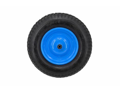 AWTOOLS KOŁO DO TACZKI PNEUMATYCZNE 400, FELGA METAL, ŁOŻYSKO+OŚ, 6 WARSTW, 3,4 ATM - 2