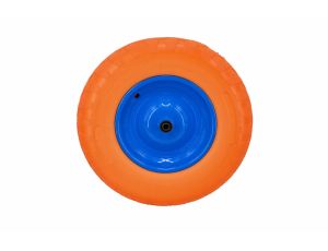 AWTOOLS KOŁO DO TACZKI PNEUMATYCZNE PIANKOWE 400, FELGA METAL, ŁOŻYSKO+OŚ - image 2