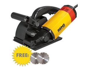 REMS BRUZDOWNICA KROKODIL 180SR + 2 TARCZE 180mm LS-TURBO