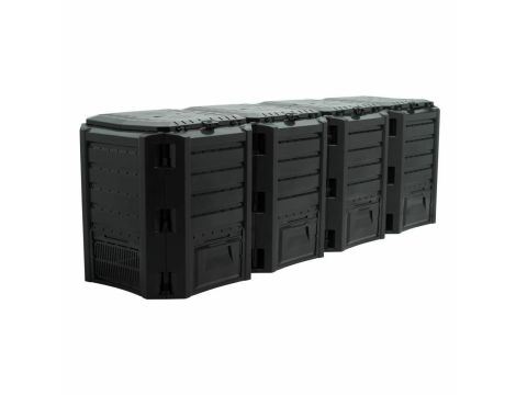 PROSPERPLAST KOMPOSTOWNIK 1600L CZARNY 261 x 83 x 72cm