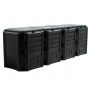 PROSPERPLAST KOMPOSTOWNIK 1600L CZARNY 261 x 83 x 72cm - 5