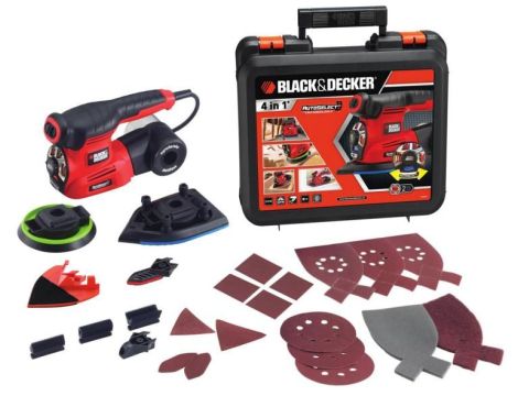 BLACK+DECKER SZLIFIERKA OSCYLACYJNA WIELOFUNKCYJNA 220W KA280K