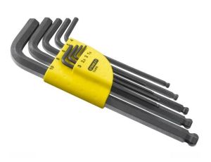 STANLEY ZESTAW IMBUSÓW Z KULĄ 9szt.1,5 - 10mm