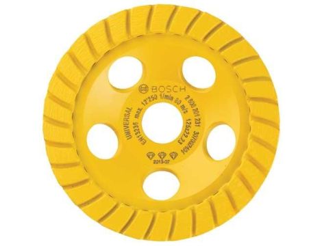 BOSCH TARCZA DIAMENTOWA GARNKOWA DO SZLIFOWANIA BETONU / UNIVERSAL TURBO 125 x 22,2mm 2608201231