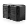 PROSPERPLAST KOMPOSTOWNIK  800L CZARNY MODULE 2-SEGMENTY 1350 x 719 x 826mm - 2