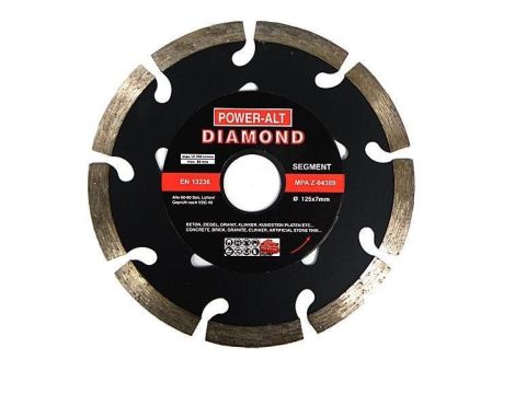 SILVER TARCZA DIAMENTOWA 125mm SEGMENTOWA POWER-ALT