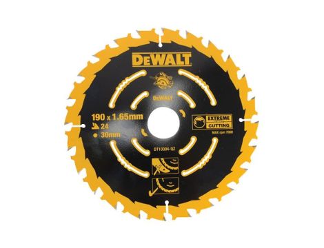 DEWALT PIŁA TARCZ.190x30mmx24z