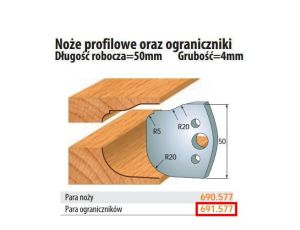 CMT OGRANICZNIKI NOŻY PROFILOWYCH 50mm   691.577