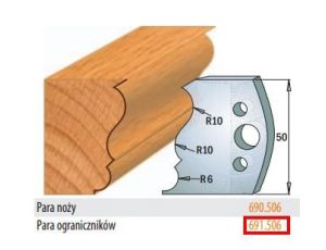 CMT OGRANICZNIKI NOŻY PROFILOWYCH 50mm   691.506