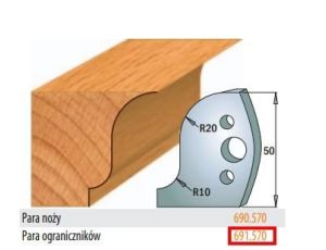 CMT OGRANICZNIKI NOŻY PROFILOWYCH 50mm   691.570