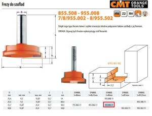CMT FREZ DO SZUFLAD HM D=31,7 I=12 S=8