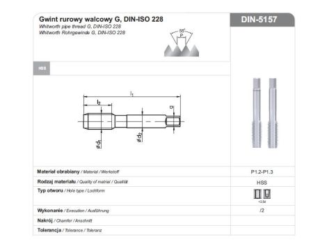 FANAR GWINTOWNIK G 1/8" NGRA/2