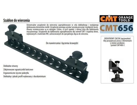 CMT UNIWERSALNA LISTWA DO WIERCENIA 656mm