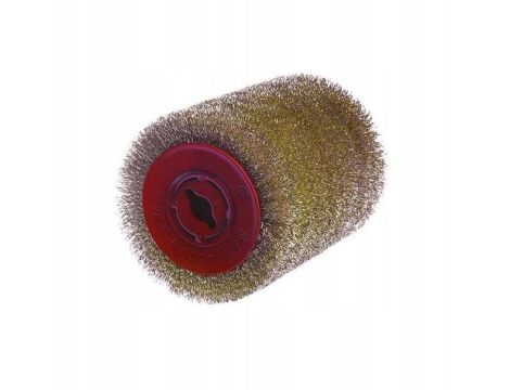 SZCZOTKA FI 100mm 12,9mm A100 DRUT STALOWY - MOSIĘŻNY DO MAKITA 9741 - 3