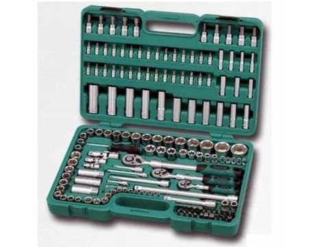 HONITON ZESTAW KLUCZY 155 ELEMENTÓW 1/4"-3/8"-1/2"   H4351 - 2