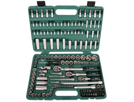 HONITON ZESTAW KLUCZY 155 ELEMENTÓW 1/4"-3/8"-1/2"   H4351 - 5