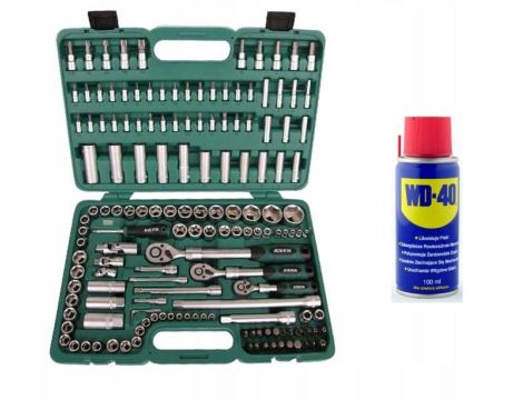 HONITON ZESTAW KLUCZY 155 ELEMENTÓW 1/4"-3/8"-1/2"   H4351 - 6