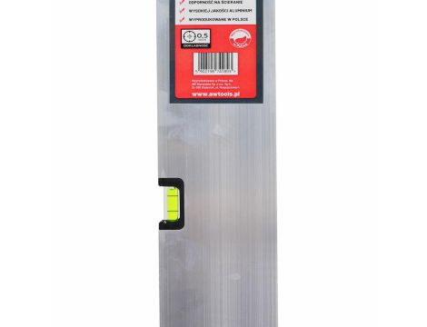 AWTOOLS ŁATA MURARSKA POMIAROWA PION / POZIOM 200cm  Z UCHWYTAMI - 3