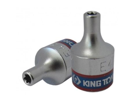 KING TONY NASADKA KRÓTKA GWIAZDKOWA / TORX 3/8" E14 x 28mm CHROM